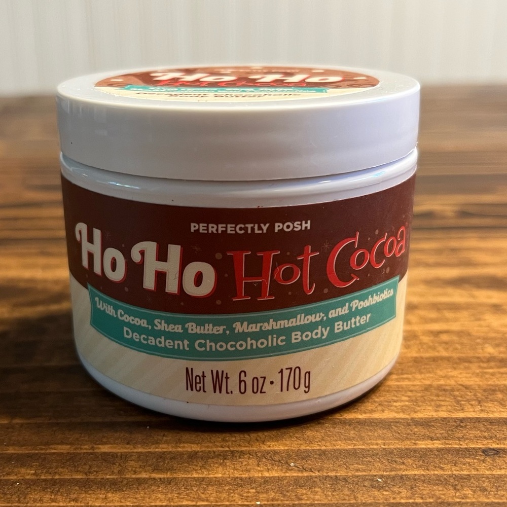 Chocolate scented body butter
